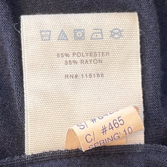 Martin + Osa Womens Black Short Sleeve Tunic Top W/ Pockets Size M 87m - Picture 8 of 11